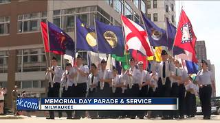 Milwaukee Memorial Day parade goers honor our fallen soldiers