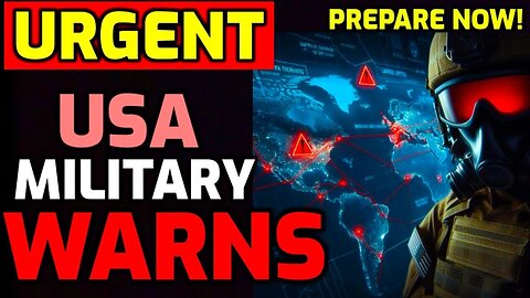 Emergency - Us Military Warns Americans - 90% Of People Are Not Prepared For This - 4/22/24..
