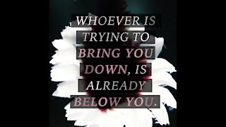 Whoever is trying to bring you down [GMG Originals]