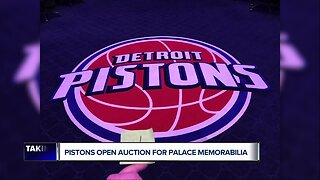 Detroit Pistons auctioning of collectibles from The Palace; here's how you can get them