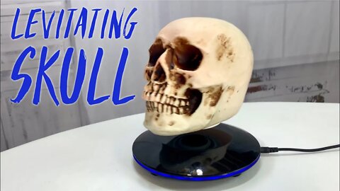 Magnetic Levitating LED Light 3D Skull by KINGLEV Review