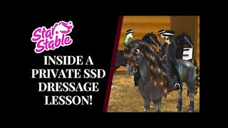 Inside a Private SSD Metal Queens Dressage Lesson! Star Stable Quinn Ponylord
