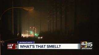 An odd smell in Ahwatukee has residents concerned