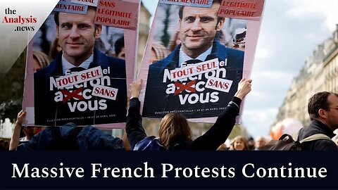 Massive French Protests Continue - Renaud Lambert