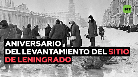 Rusia conmemora el 80.º aniversario del levantamiento del sitio de Leningrado