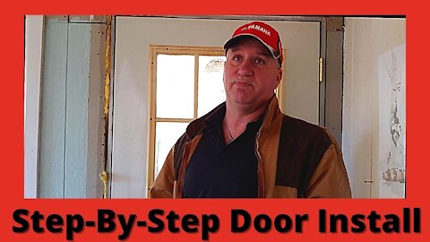 Step By Step How To Install and Square Up An Outside Door