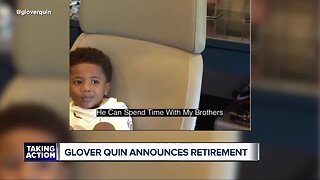 Glover Quin announces retirement