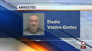 77 year old accused of inappropriately touching a child