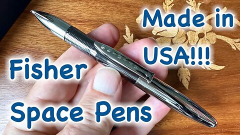 Fisher Space Pen in 4k UHD