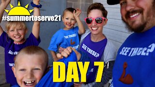 Serving at a FOOD PANTRY // Day 7 // Summer to Serve 21