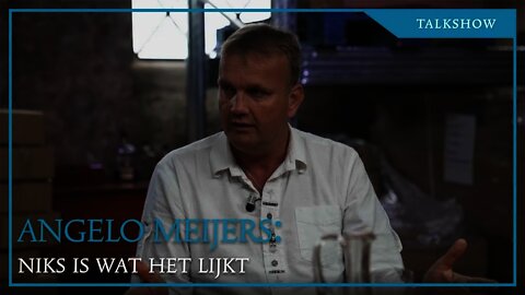 Angelo Meijers aan tafel bij Jolanda en ook Tom is te gast aan tafel.