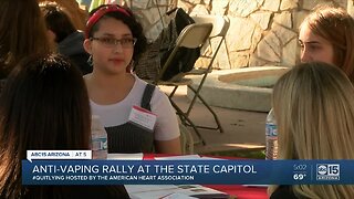Anti-vaping rally at the state capitol