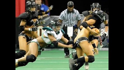 LFL Big Hits, Fights, and Funny Moments, hot girl