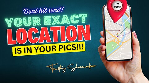 YOUR PICS GIVE YOUR ADDRESS TO EVERYONE! | Fix this before you hit send.