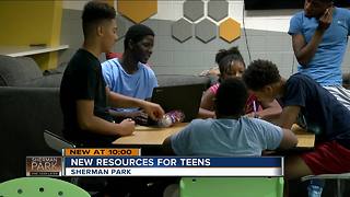 New teen centers opens in Sherman Park