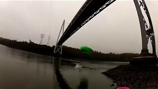 Base Jump fail || Viral Video UK