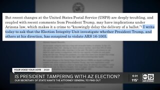 Is the president tampering with the Arizona election?