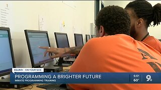 Inmates learn programming- for good jobs after release