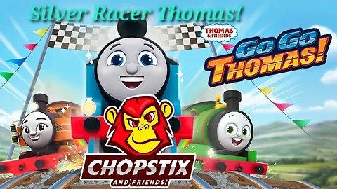 Go Go Thomas - all new version: Thomas part 1 - silver racer Thomas with FUN FOOTAGE!!