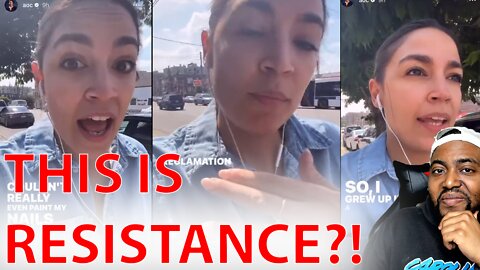 AOC Says She Is Resisting Roe V Wade Reversal By Getting Nails Done & Dressing Like A Loose Woman