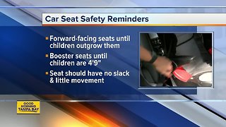Children come out of terrifying crash unharmed thanks to car seats