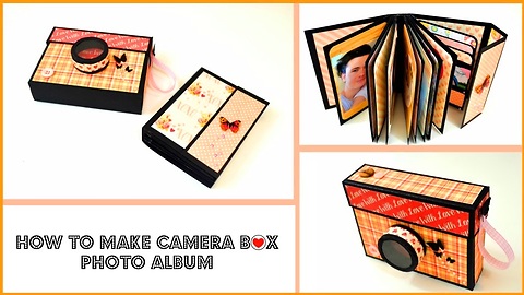 DIY gift ideas for men: How to make a mini album