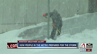 Streets get slick as winter storm hits Kansas City