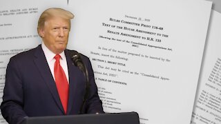 Pres. Trump Threatens Funding Bill, Covid Relief Deal
