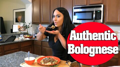 Mariah Milano's Authentic Bolognese Sauce w Gluten Free Spiral Pasta