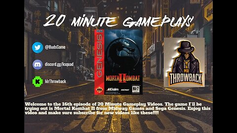 20 Minute Gameplays: Mortal Kombat II