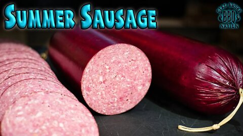 How To Make Summer Sausage At Home