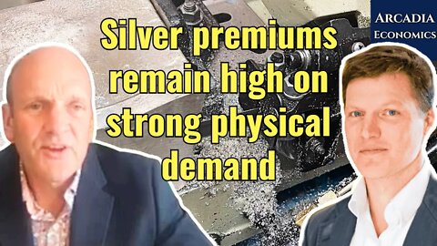 Silver premiums remain high on strong physical demand