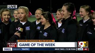 Simon Kenton cheerleaders get revved up for game against Ryle