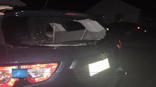 Illegal fireworks damages vehicle in Wausau