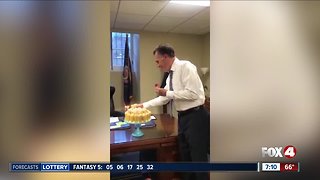 Mitt Romney goes viral for blowing out birthday candles