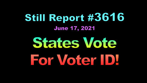 States Vote For Voter ID, 3616