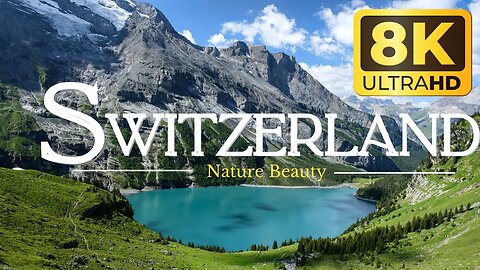 Switzerland 4K HD| Relaxing Music with Nature videos for Stress Relief