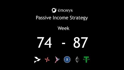 Enosys Global Passive Income Strategy Week 74-87 (Songbird Network)