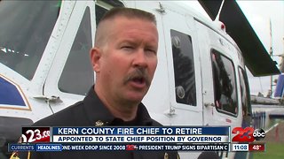 Kern County Fire Chief to retire