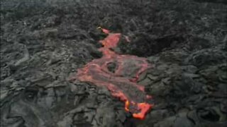 Utrolig drone video af Kilauea vulkanen