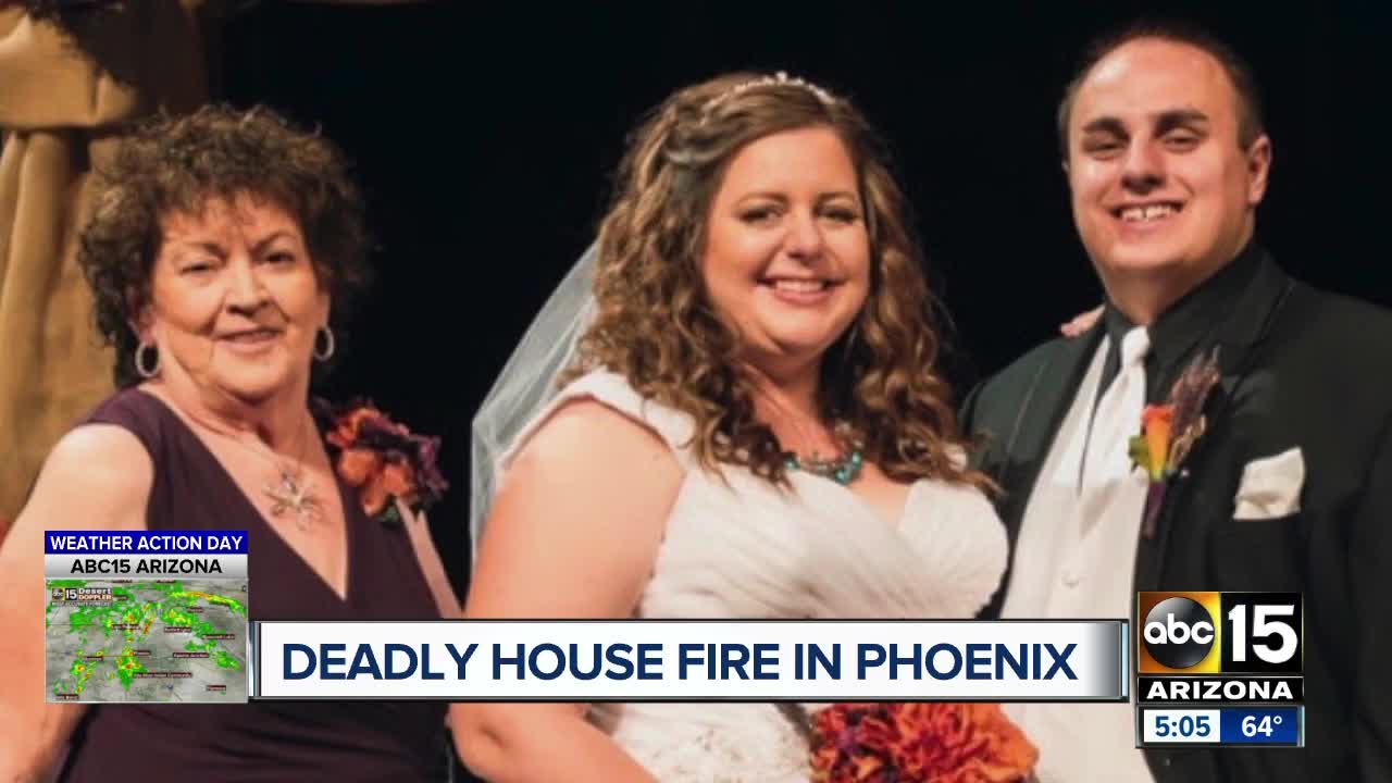 Elderly woman killed in Phoenix house fire