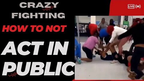 CRAZY FIGHT BREAKING OUT IN WALMART! IS THIS REAL LIFE? #alllifesmatters #fighting #peace #fightlife
