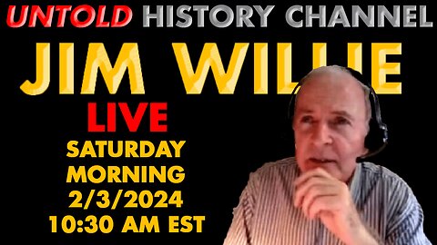 A Discussion with Jim Willie - LIVE