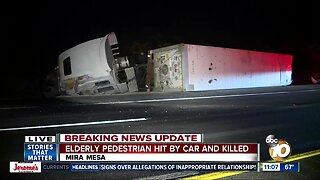 Big rig overturns in Boulevard, driver killed