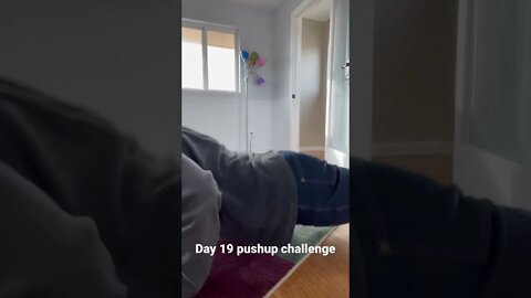 Day 19 pushup challenge