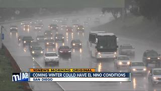 Coming storm could be sign of wet, El Nino-like winter