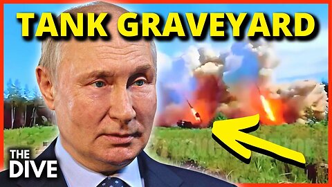 How Russia Created A Ukrainian Tank GRAVEYARD w/ @Kalibratedwithscott
