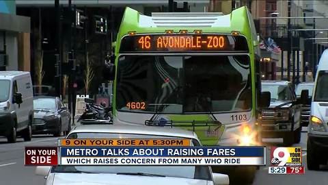 In Cincinnati, higher bus fare could mean end of the line for some