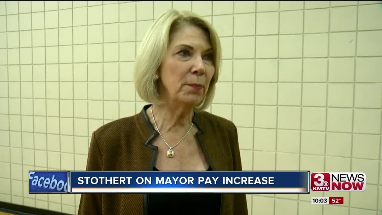 Mayor Jean Stothert: "I don't do this for the money."