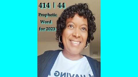Prophetic Word: 414-44 (The Appointed Time to Begin!)